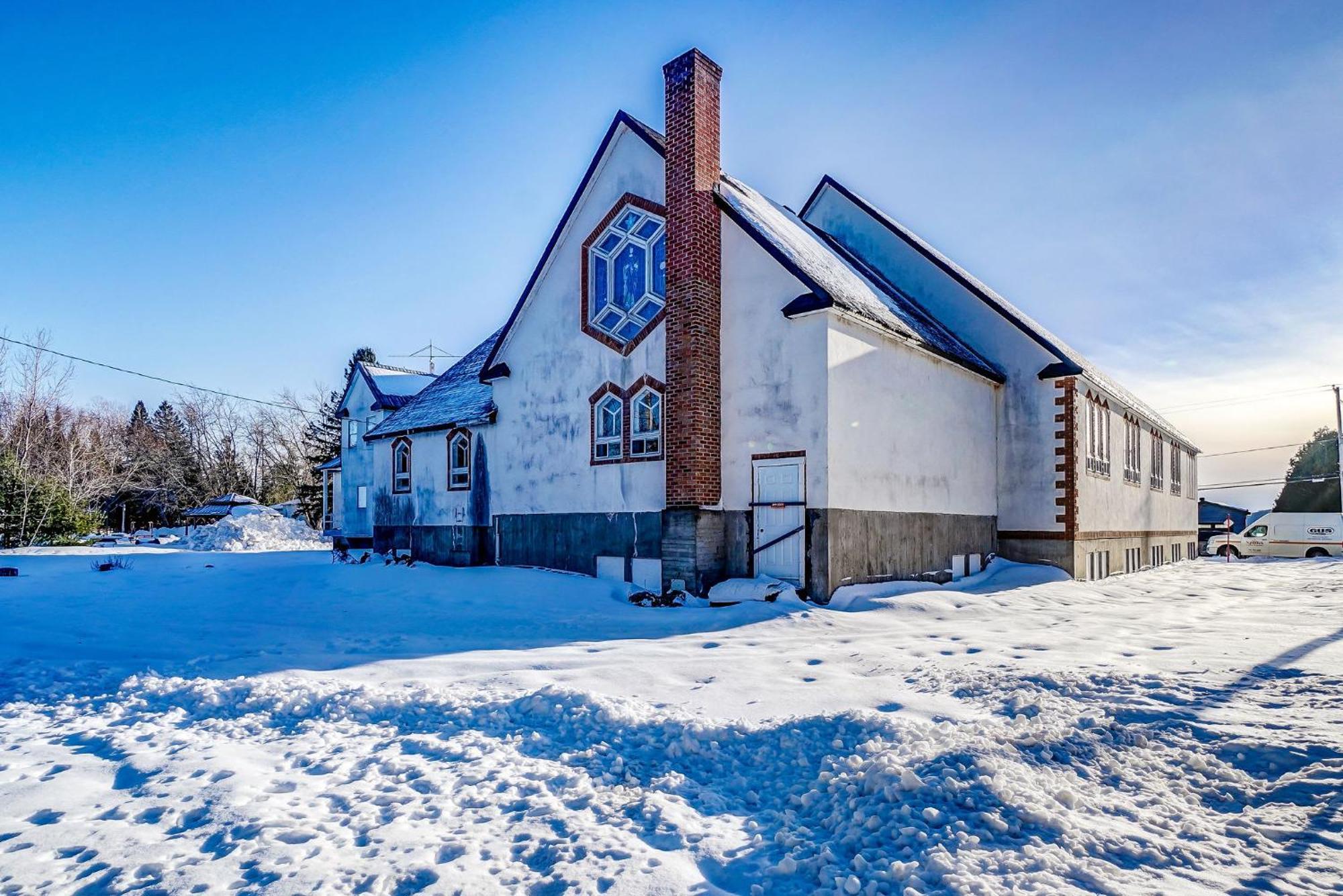 Your Cozy Cabin Retreat Saint-Remi-d'Amherst Buitenkant foto