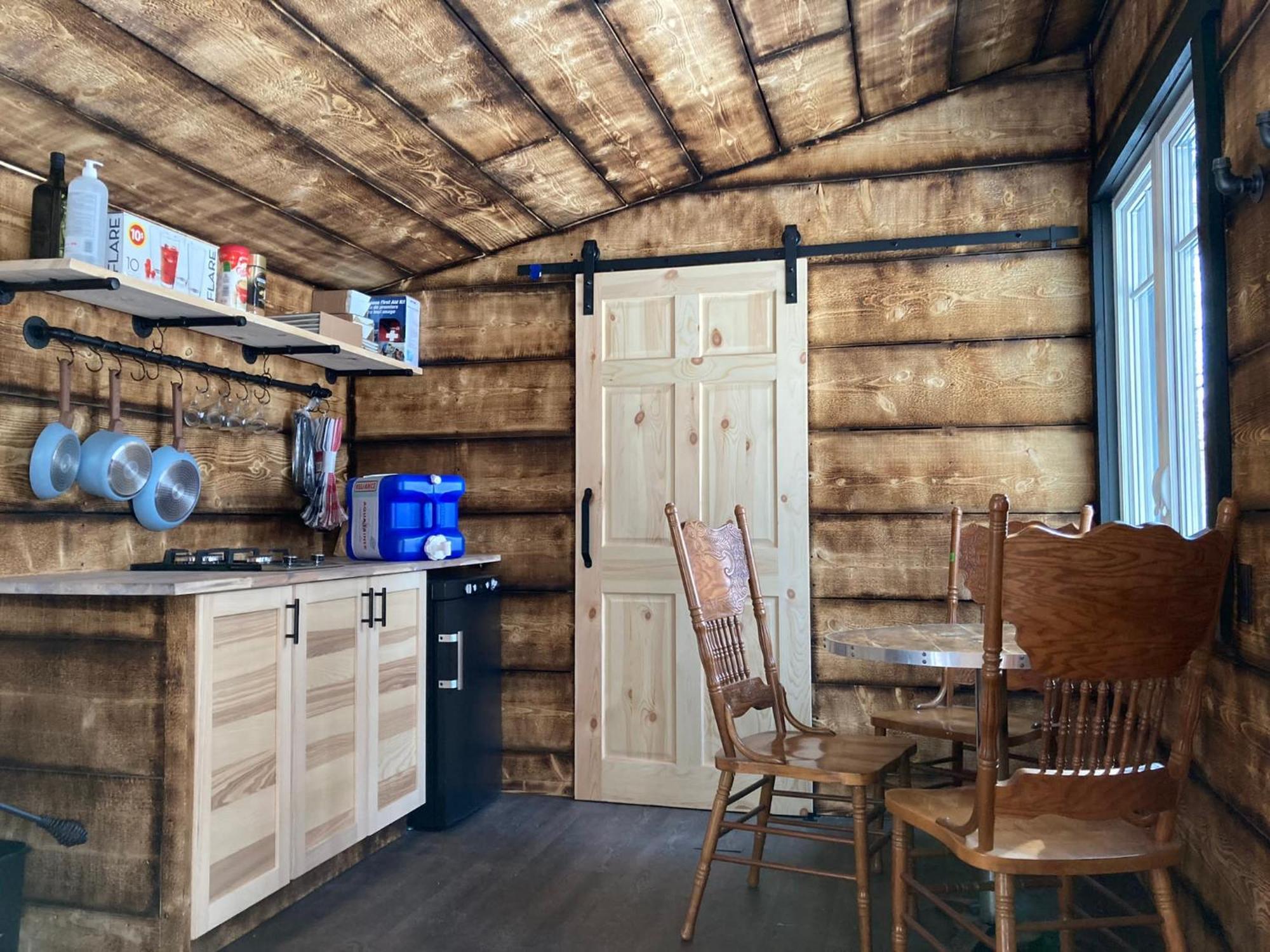 Your Cozy Cabin Retreat Saint-Remi-d'Amherst Buitenkant foto