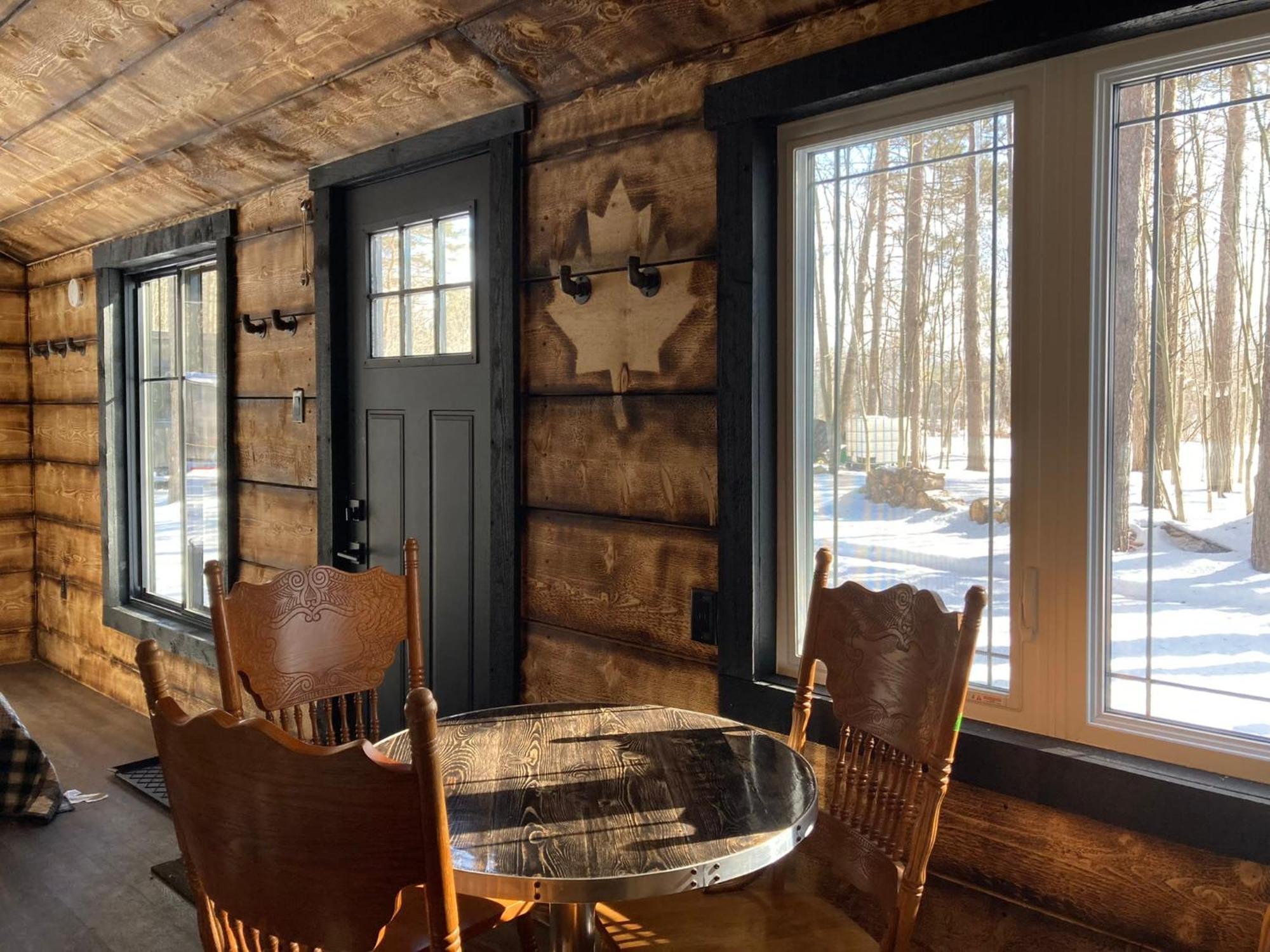 Your Cozy Cabin Retreat Saint-Remi-d'Amherst Buitenkant foto