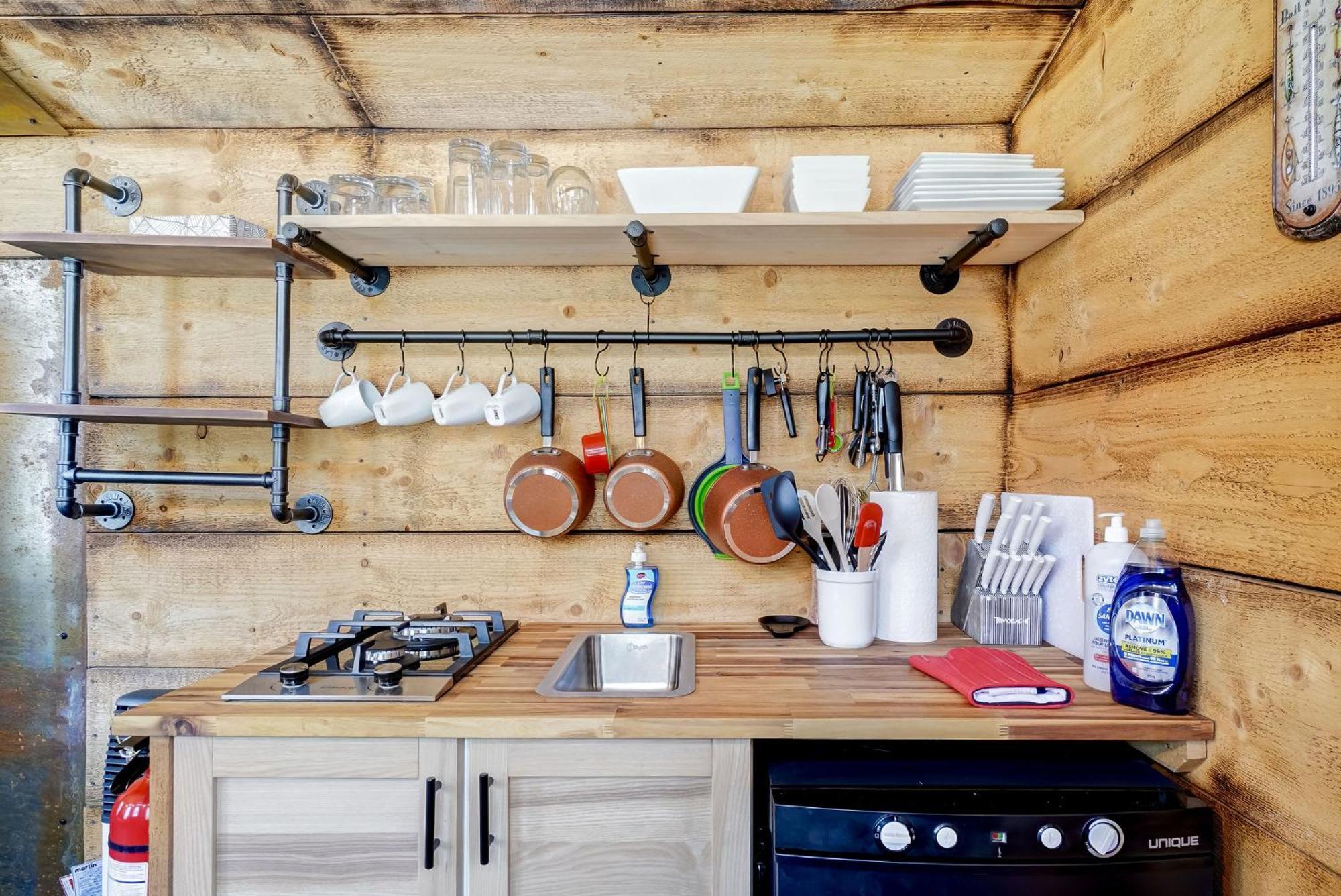 Your Cozy Cabin Retreat Saint-Remi-d'Amherst Buitenkant foto